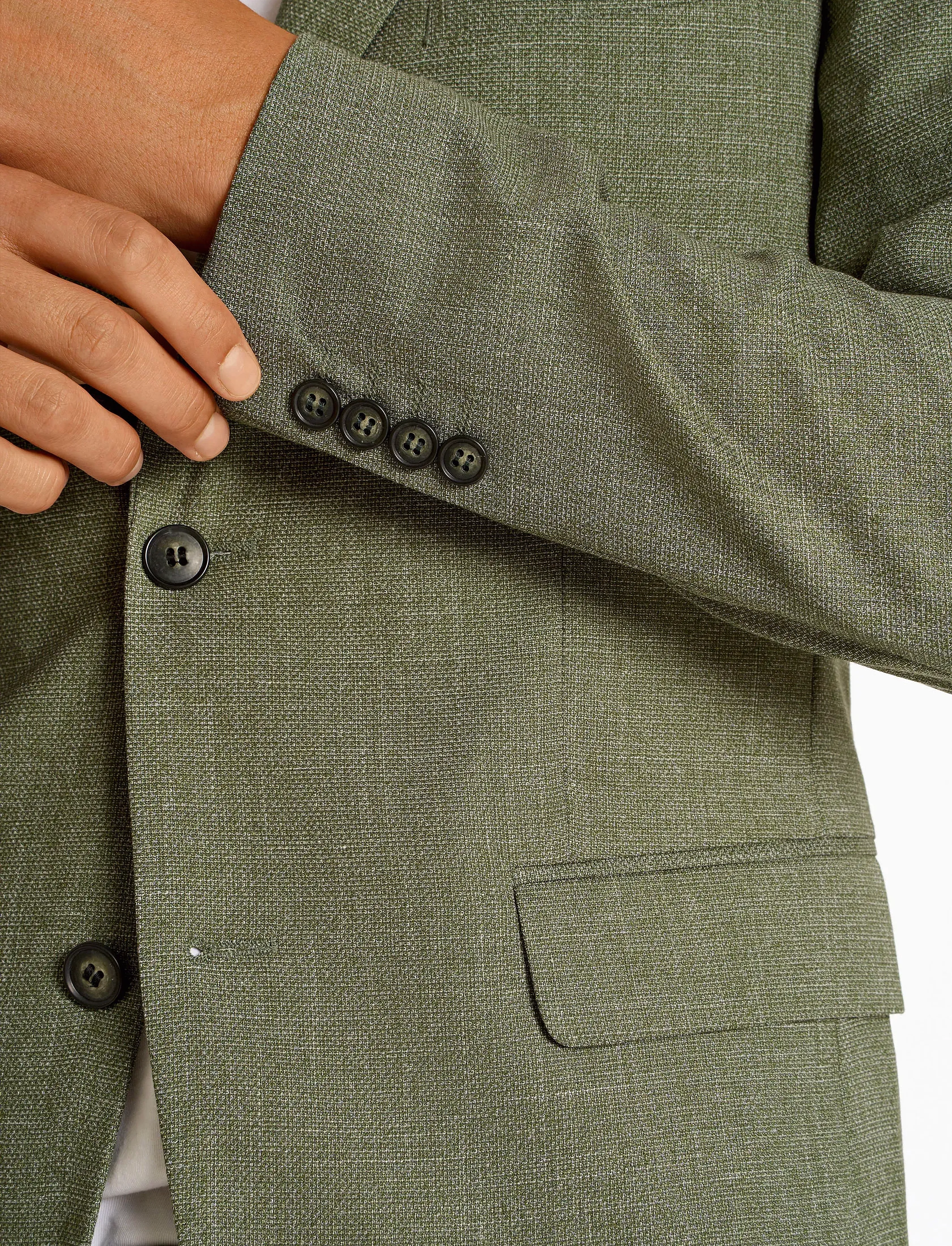 Lindbergh Structure Stretch Suit kostymer herr – bild 7