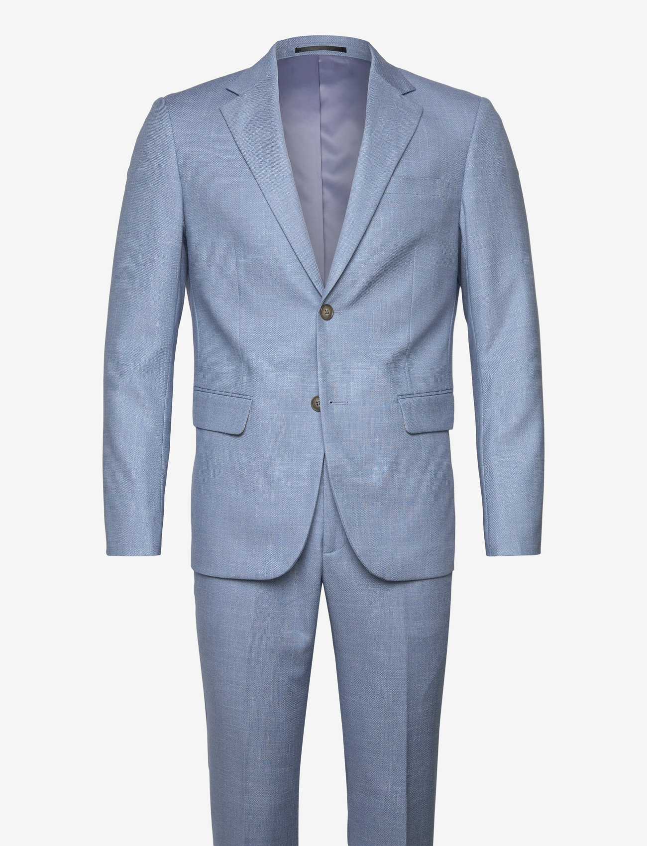 Lindbergh - Structure stretch suit - suits - blue - 1