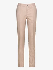Lindbergh - Structure stretch suit - double breasted suits - lt sand - 2