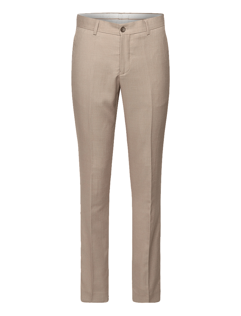 Lindbergh - Structure stretch suit - jakkesæt - lt sand - 3