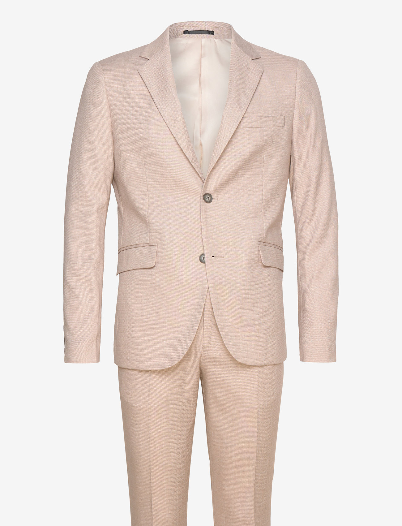 Lindbergh - Structure stretch suit - lt sand - 0