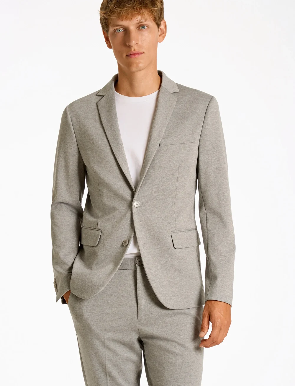 Lindbergh - Superflex suit - Ülikonnad - grey mel - 0