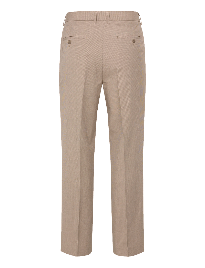 Lindbergh - Micro houndtooth suit cropped - kostymer - sand - 4