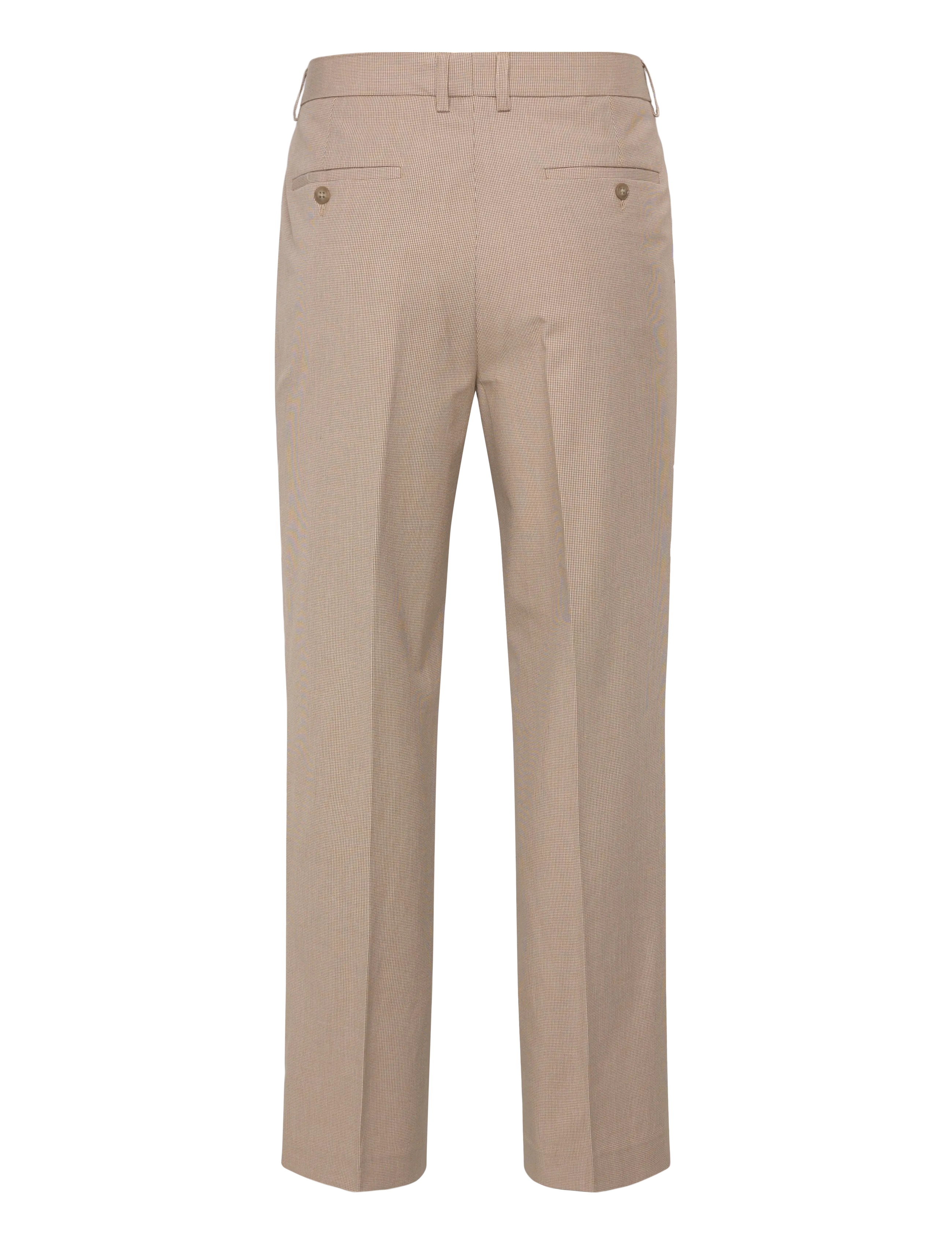 Lindbergh - Micro houndtooth suit cropped - anzüge - sand - 4