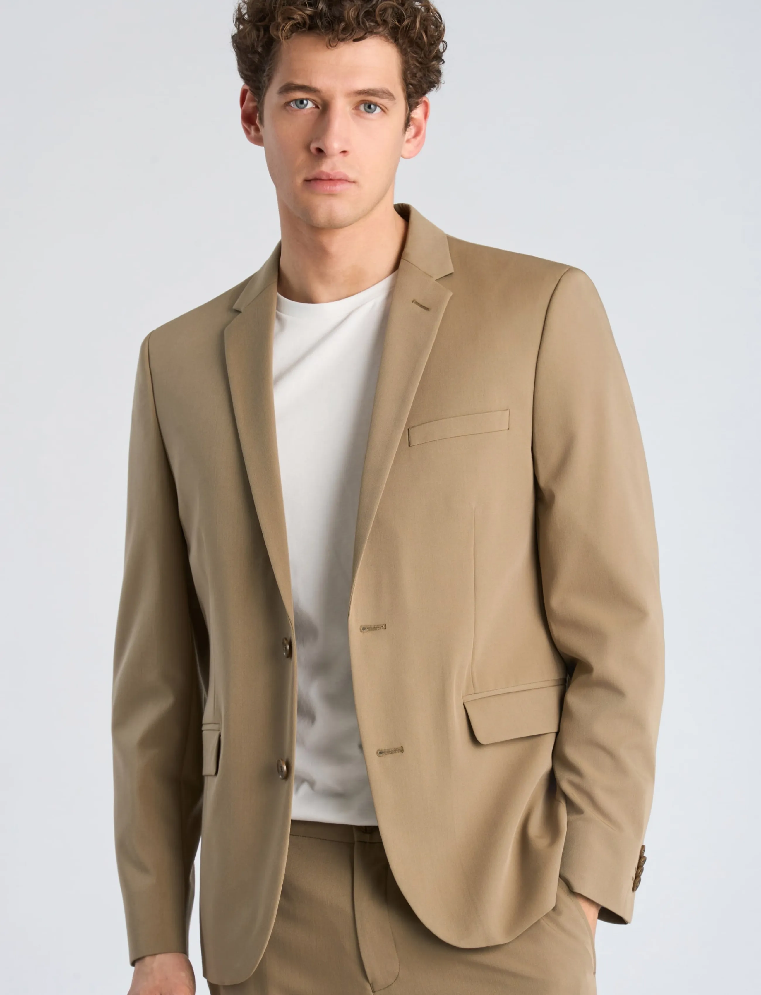 Fine Twill Stretch Suit