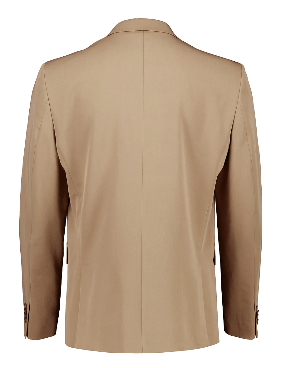 Lindbergh - Fine twill stretch suit - suits - army - 4