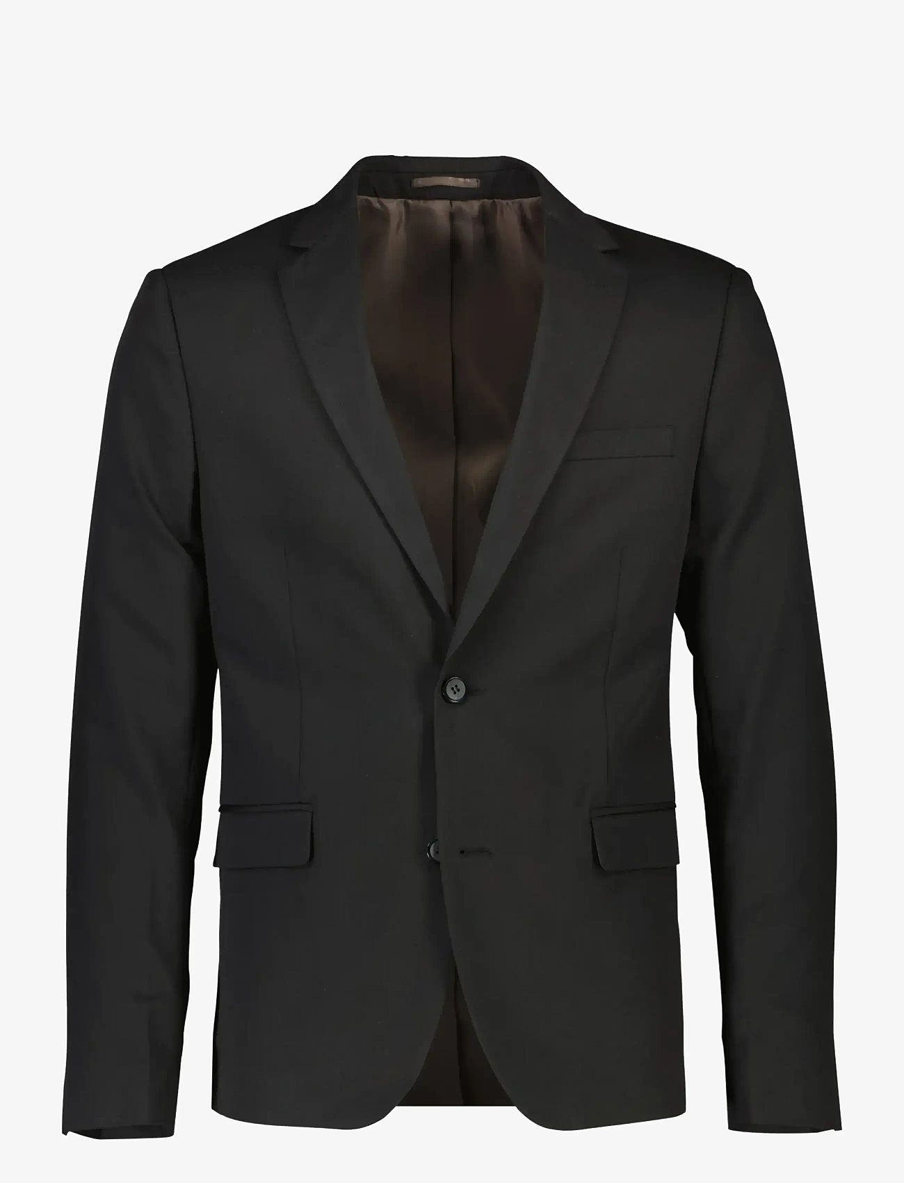 Lindbergh - Fine twill stretch suit - jakkesæt - black - 2