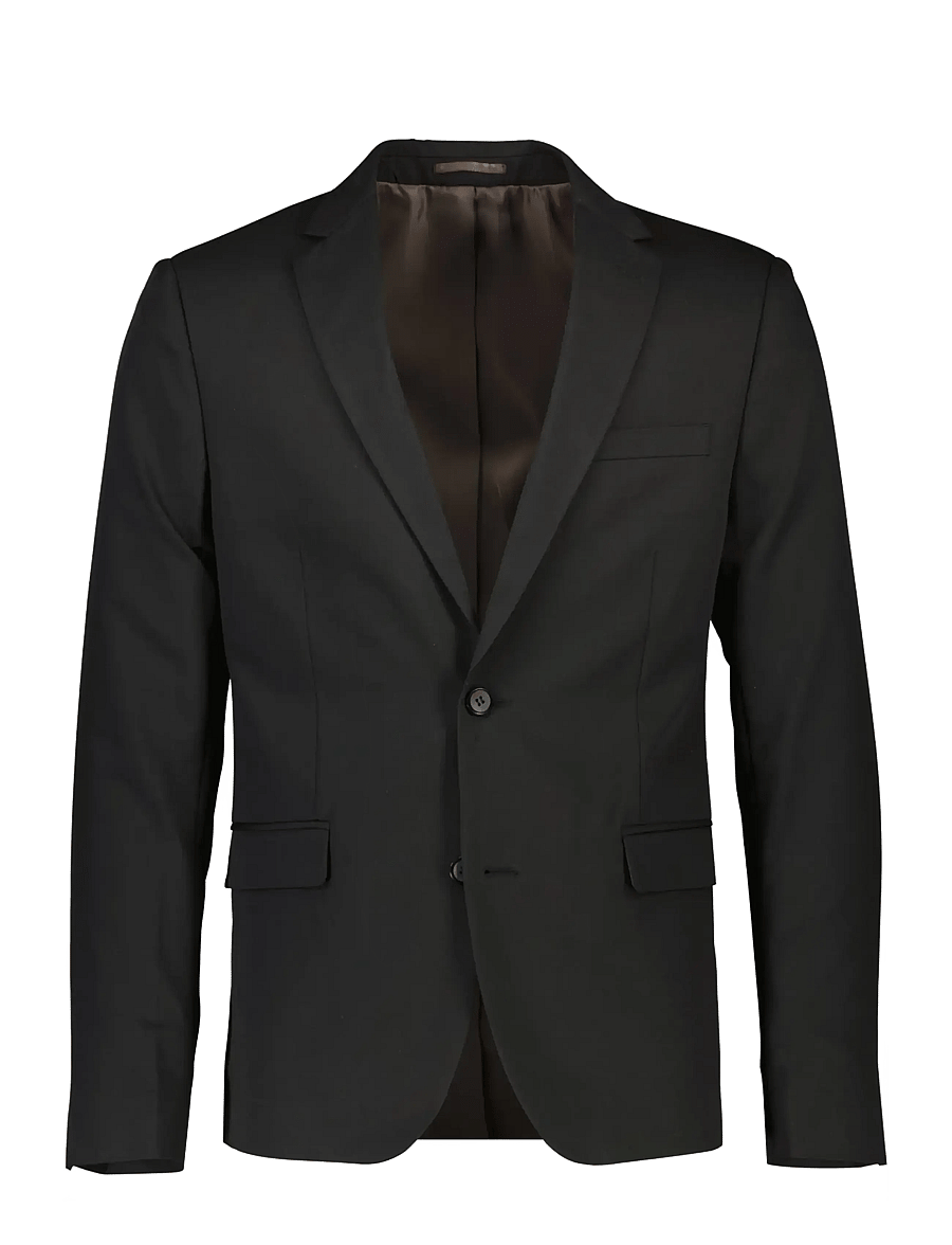 Lindbergh - Fine twill stretch suit - jakkesæt - black - 2