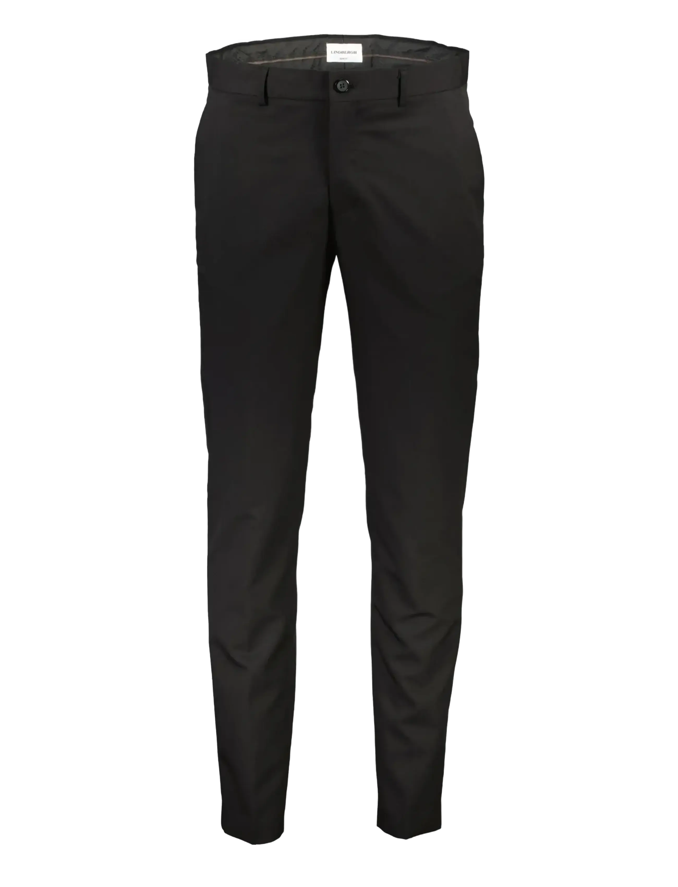 Lindbergh - Fine twill stretch suit - double breasted suits - black - 3