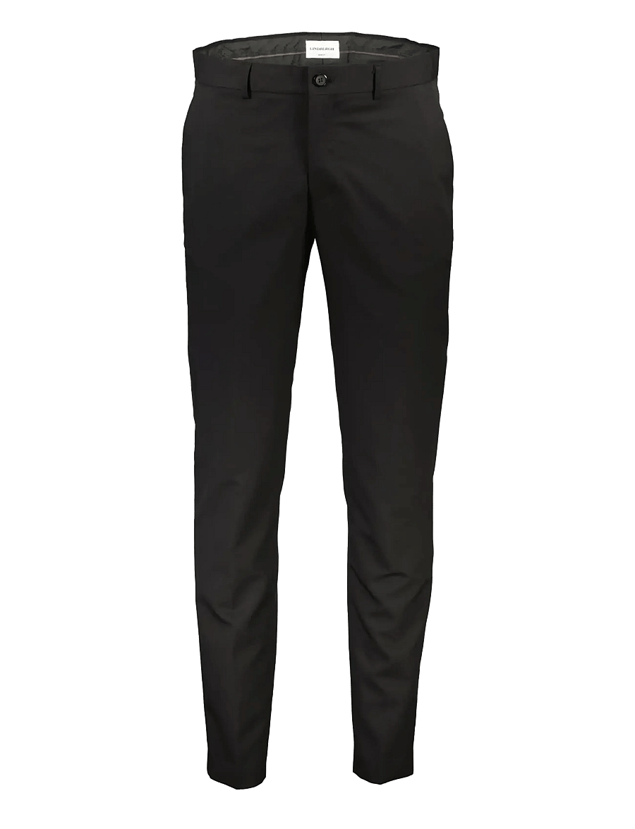 Lindbergh - Fine twill stretch suit - jakkesæt - black - 3