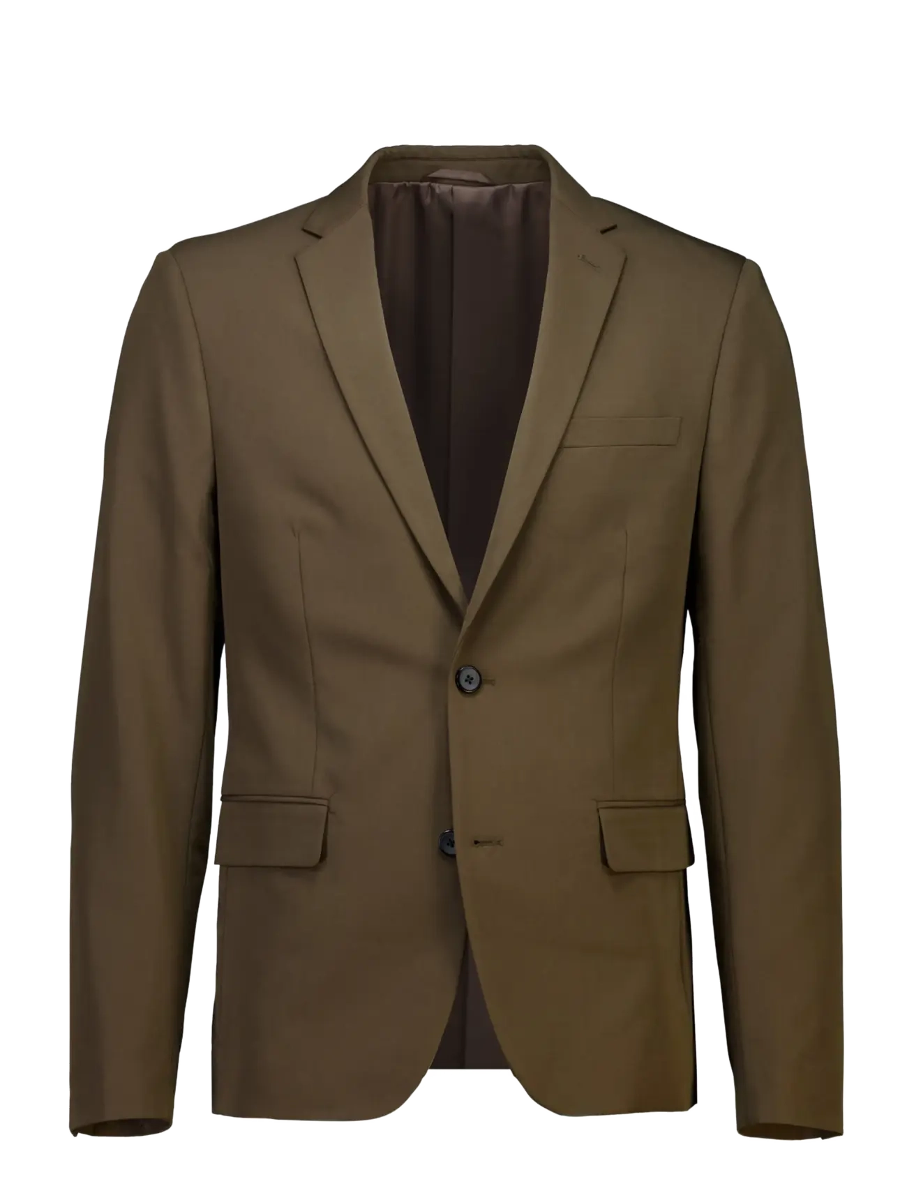 Lindbergh - Fine twill stretch suit - Ülikonnad - deep brown - 1