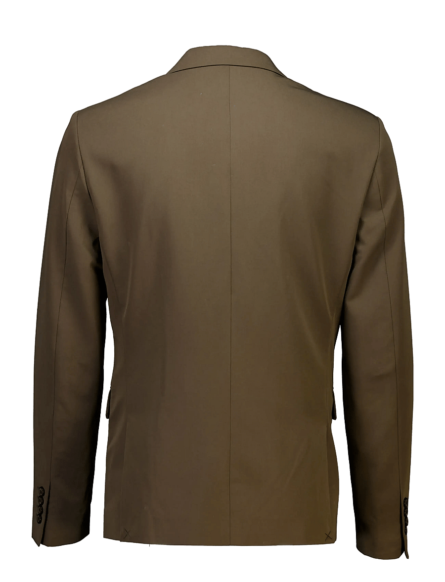 Lindbergh - Fine twill stretch suit - Ülikonnad - deep brown - 4