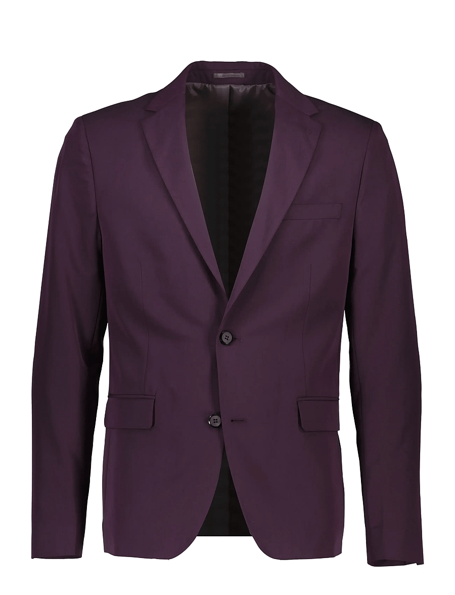 Lindbergh - Fine twill stretch suit - kostymer - dk burgundy - 2