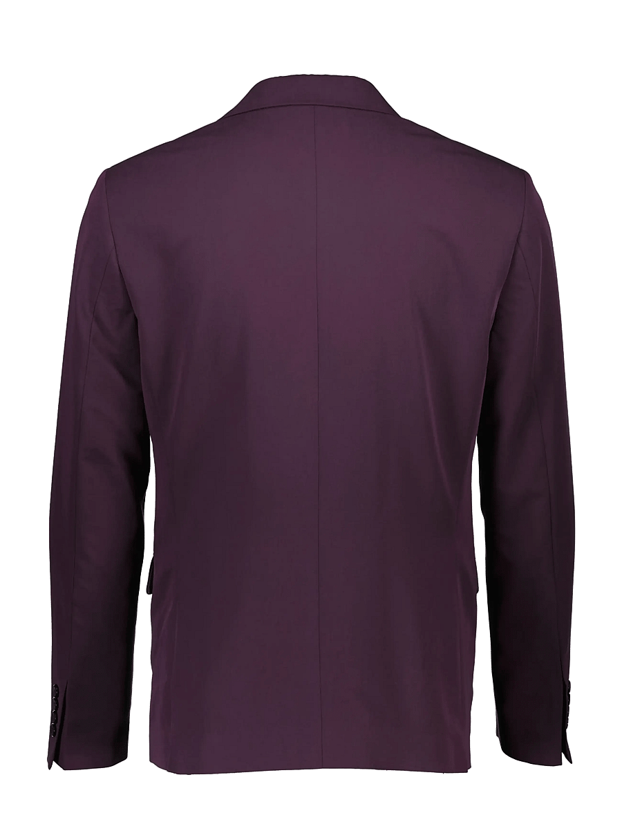 Lindbergh - Fine twill stretch suit - kostymer - dk burgundy - 3