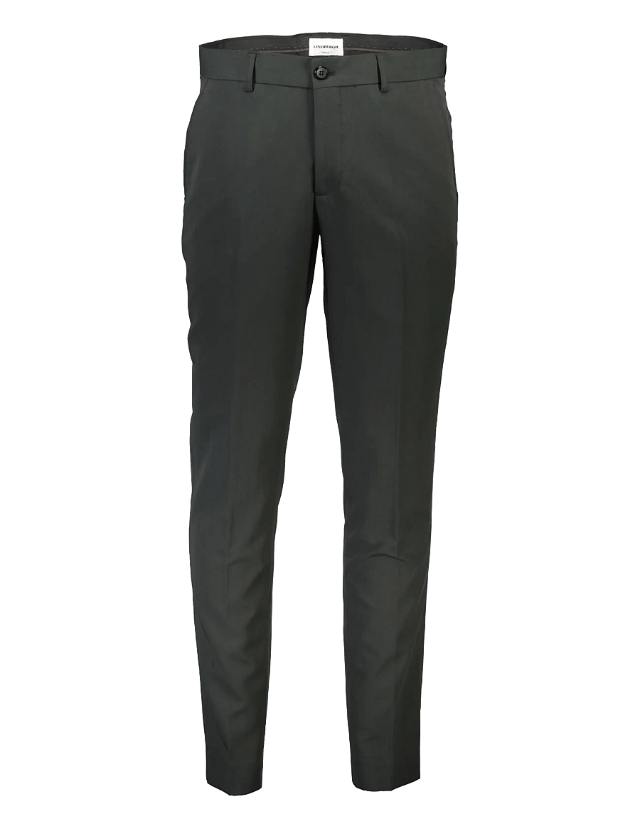 Lindbergh - Fine twill stretch suit - Ülikonnad - dk green mix - 2