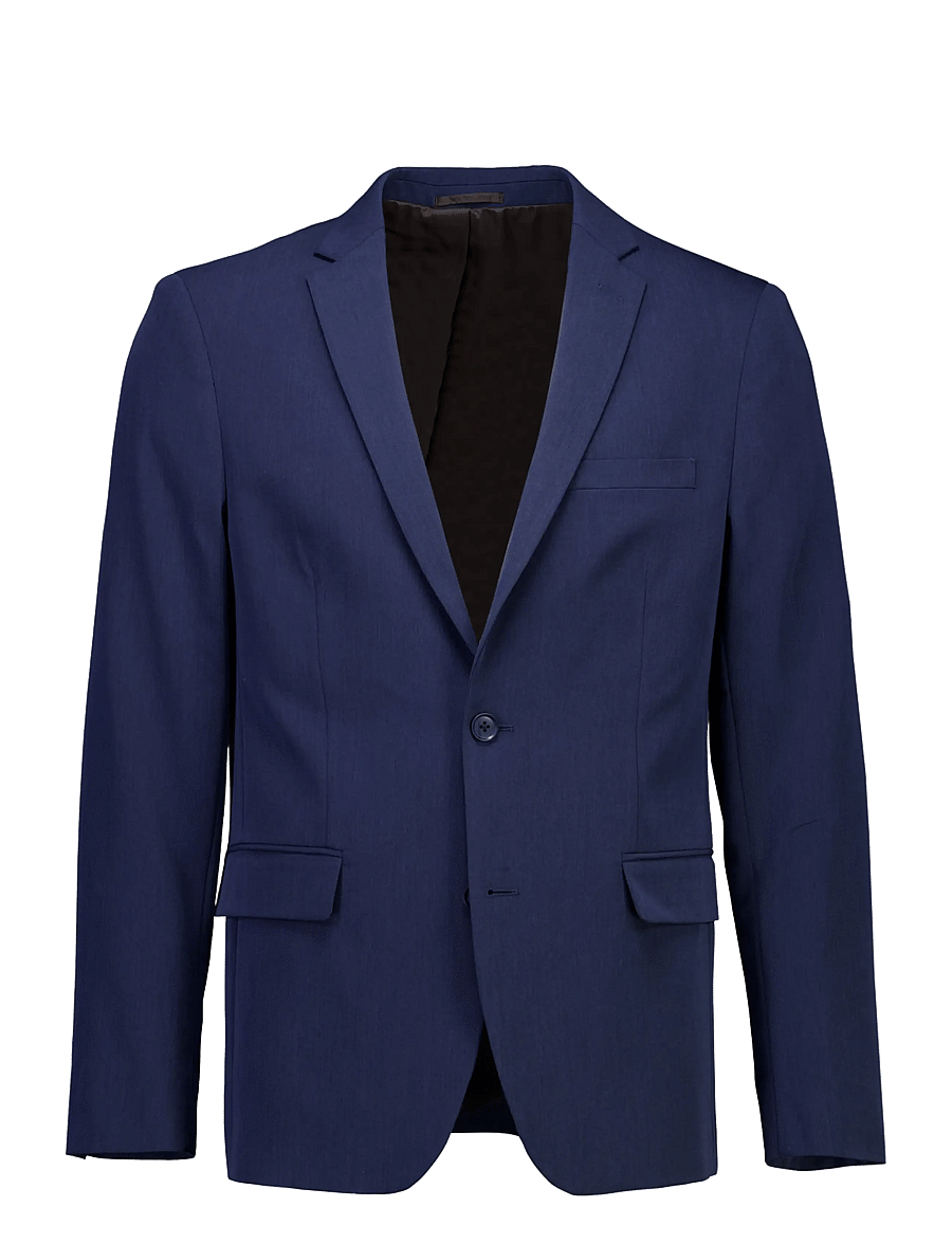 Lindbergh - Fine twill stretch suit - Ülikonnad - indigo blue mel - 2