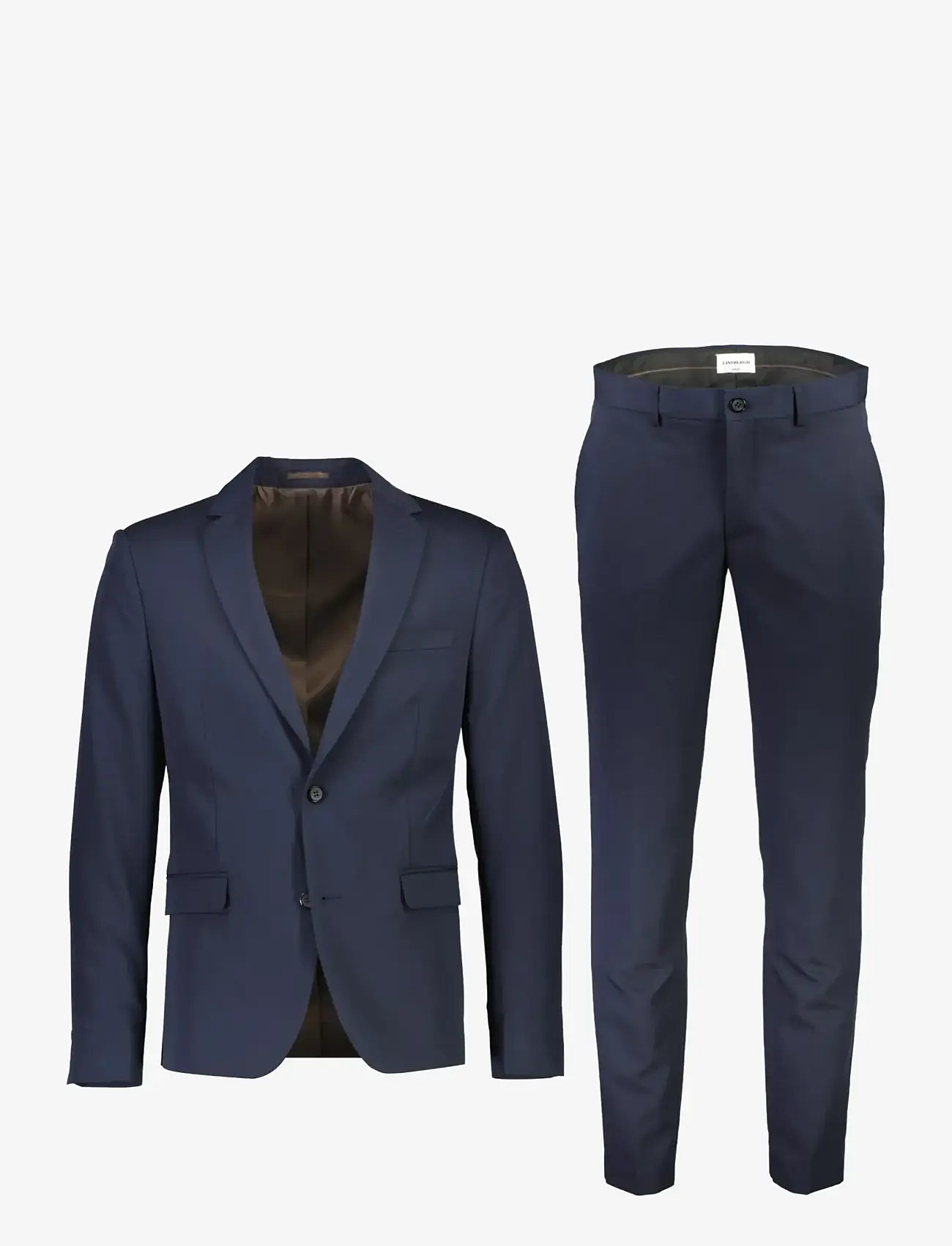 Lindbergh - Fine twill stretch suit - jakkesæt - navy - 1