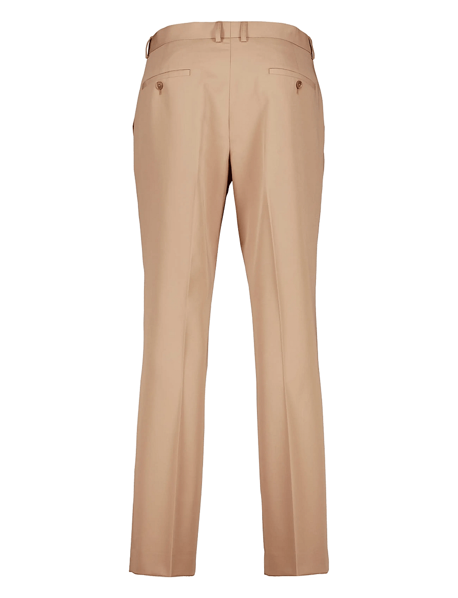 Lindbergh - Fine twill stretch suit - suits - sand - 5