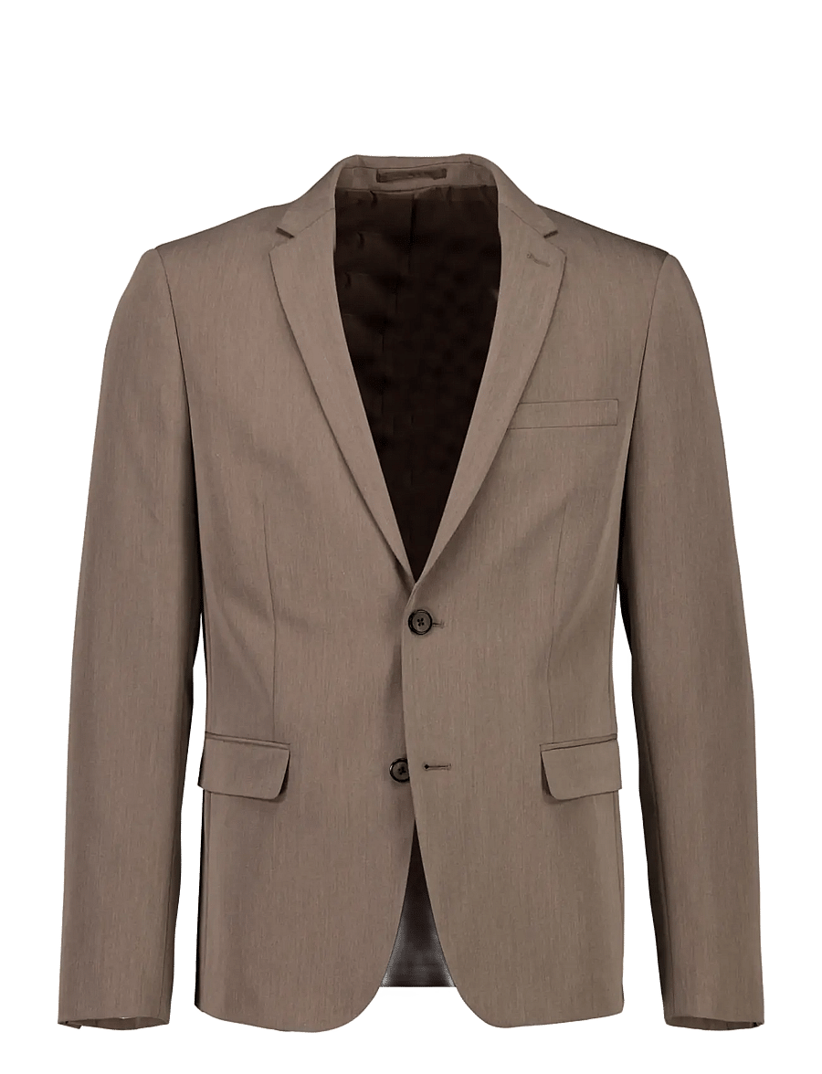 Lindbergh - Fine twill stretch suit - Ülikonnad - stone mel - 1