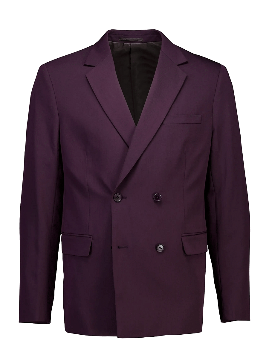 Lindbergh - Fine twill stretch suit - kostymer - dk burgundy - 2