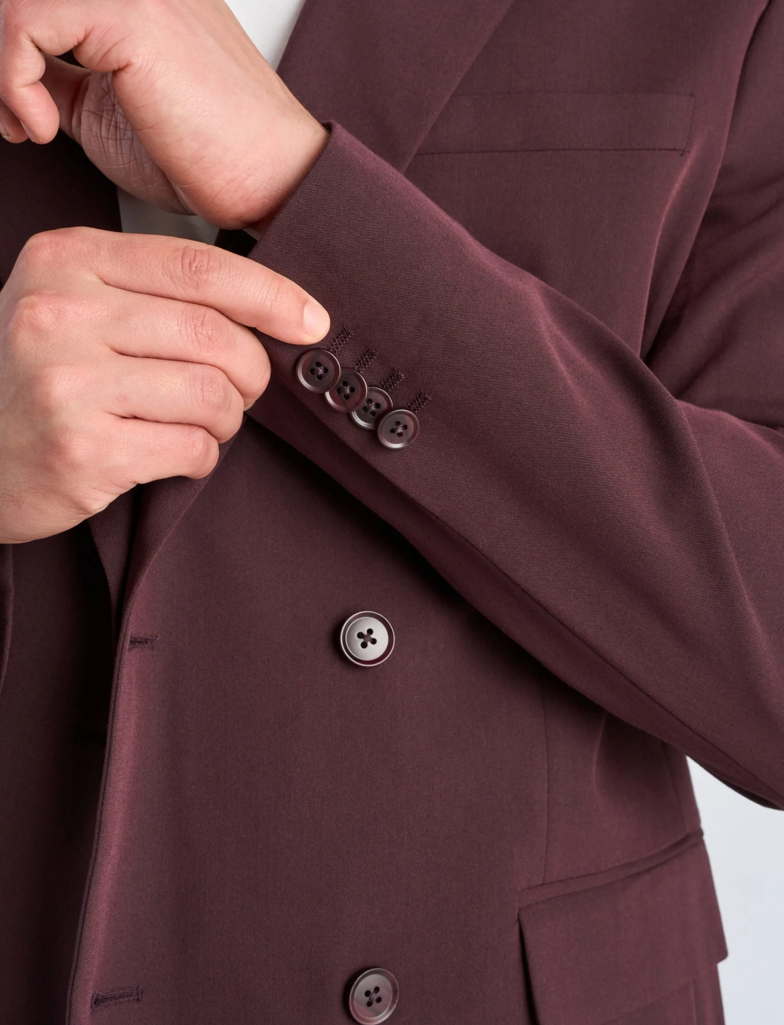 Lindbergh Fine Twill Stretch Suit kavajer herr – bild 8