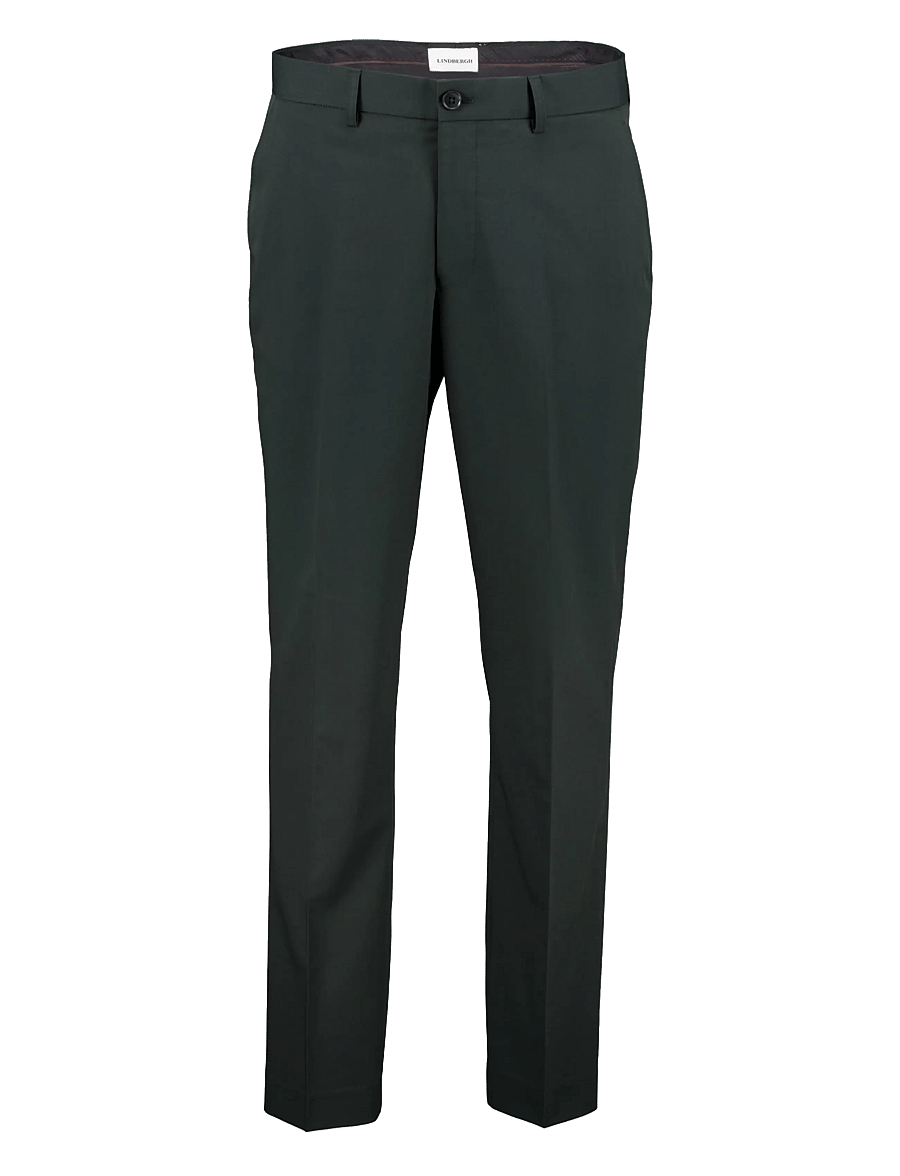 Lindbergh - Fine twill stretch suit - Ülikonnad - dk green mix - 1