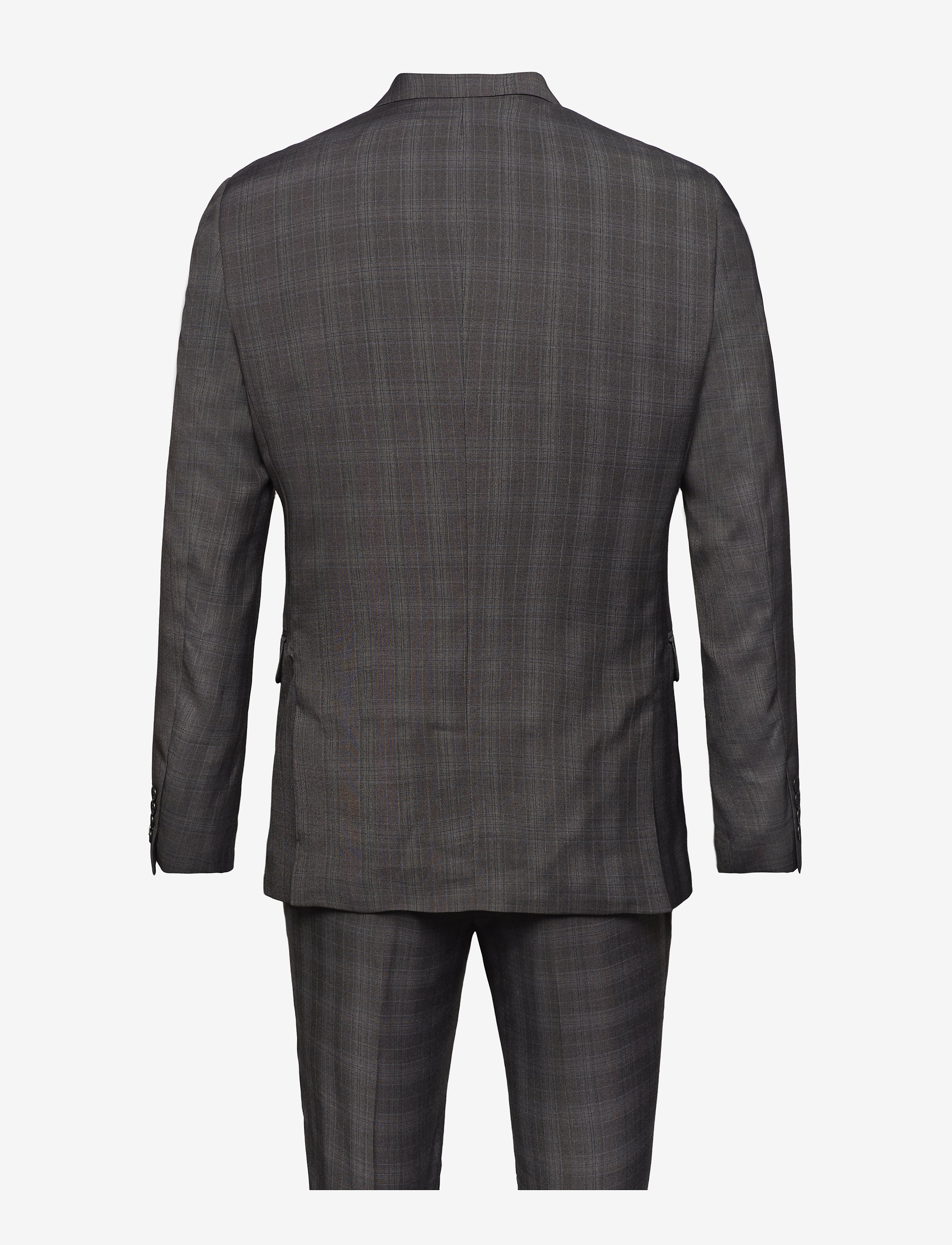 Lindbergh - Checked mens suit - kaksiriviset puvut - grey check - 1