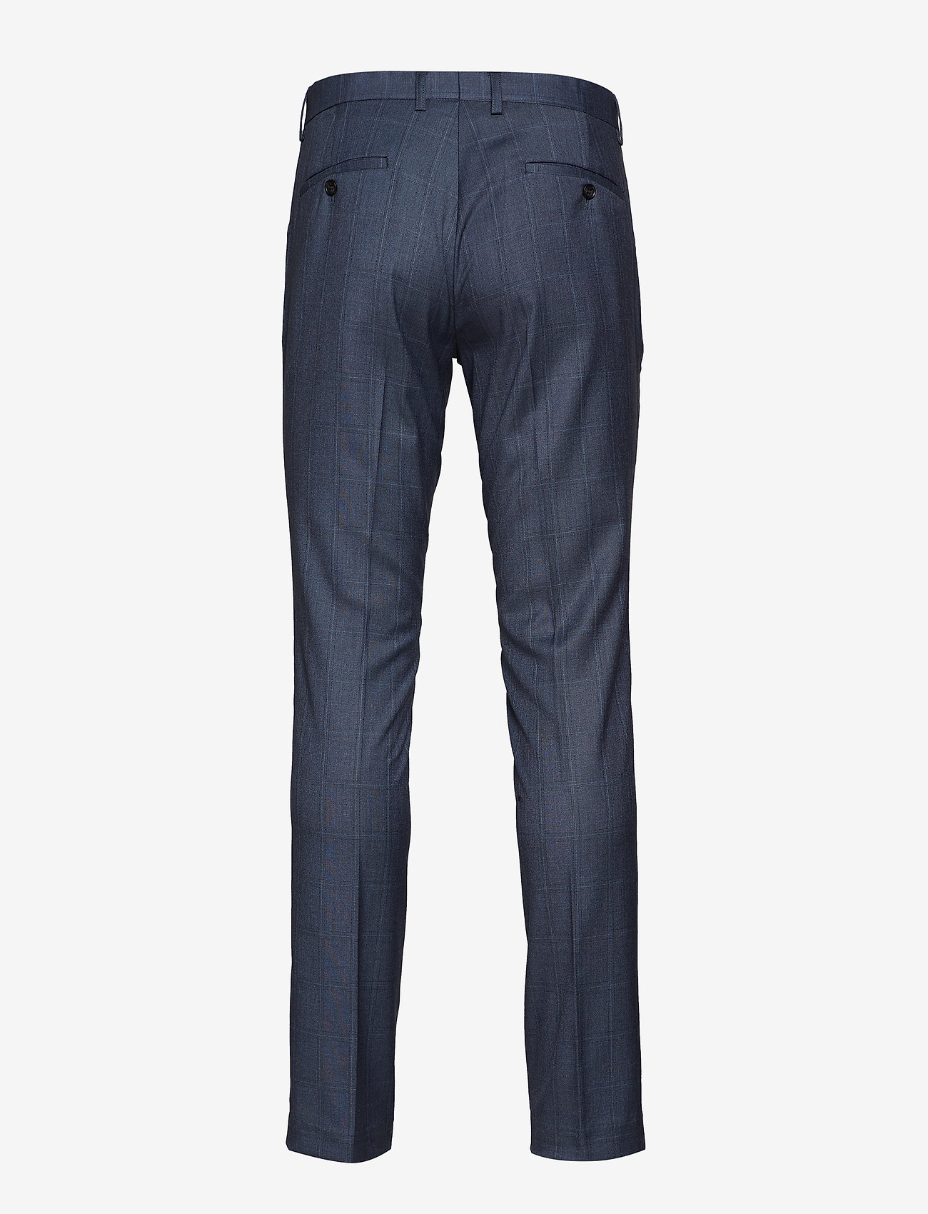 Lindbergh - Checked mens suit - kostymer - blue check - 3