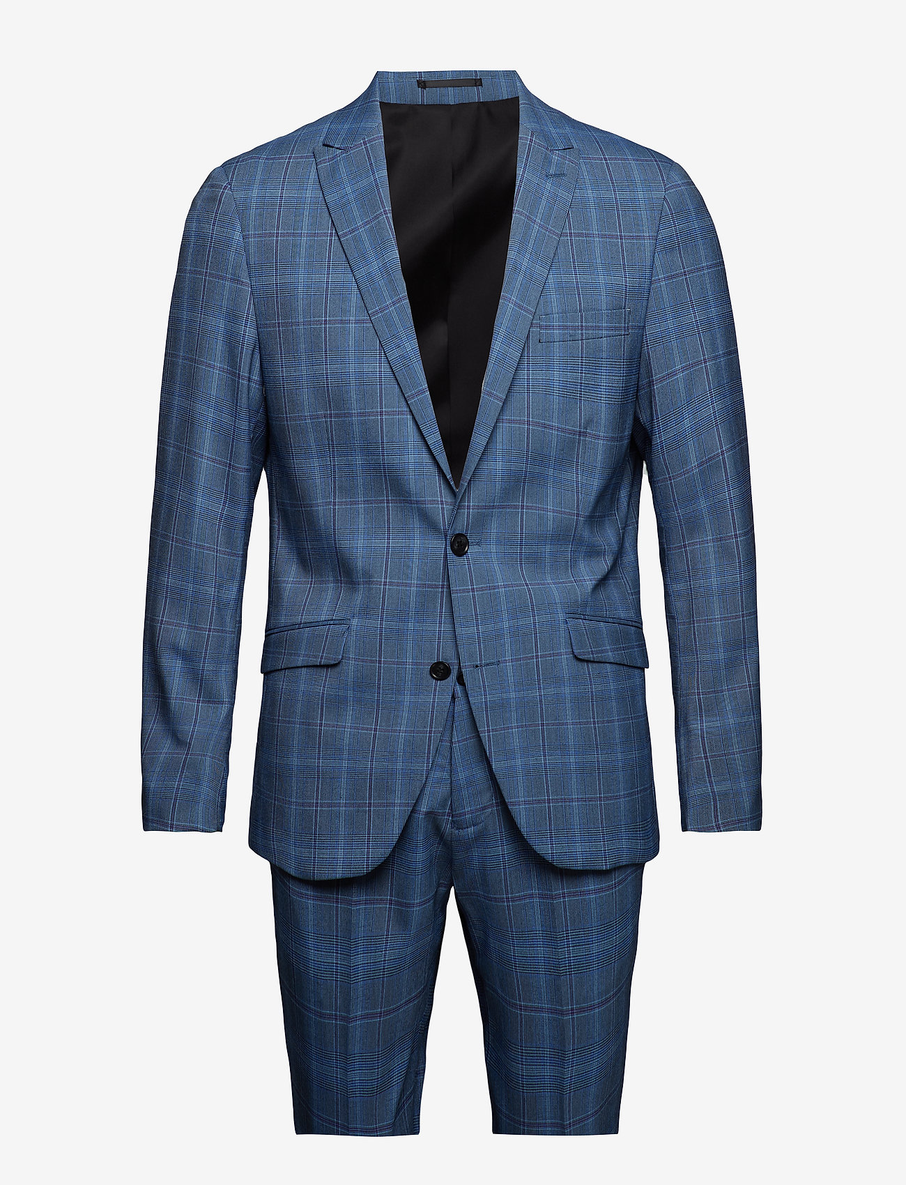Lindbergh - Checked suit - blue check - 0