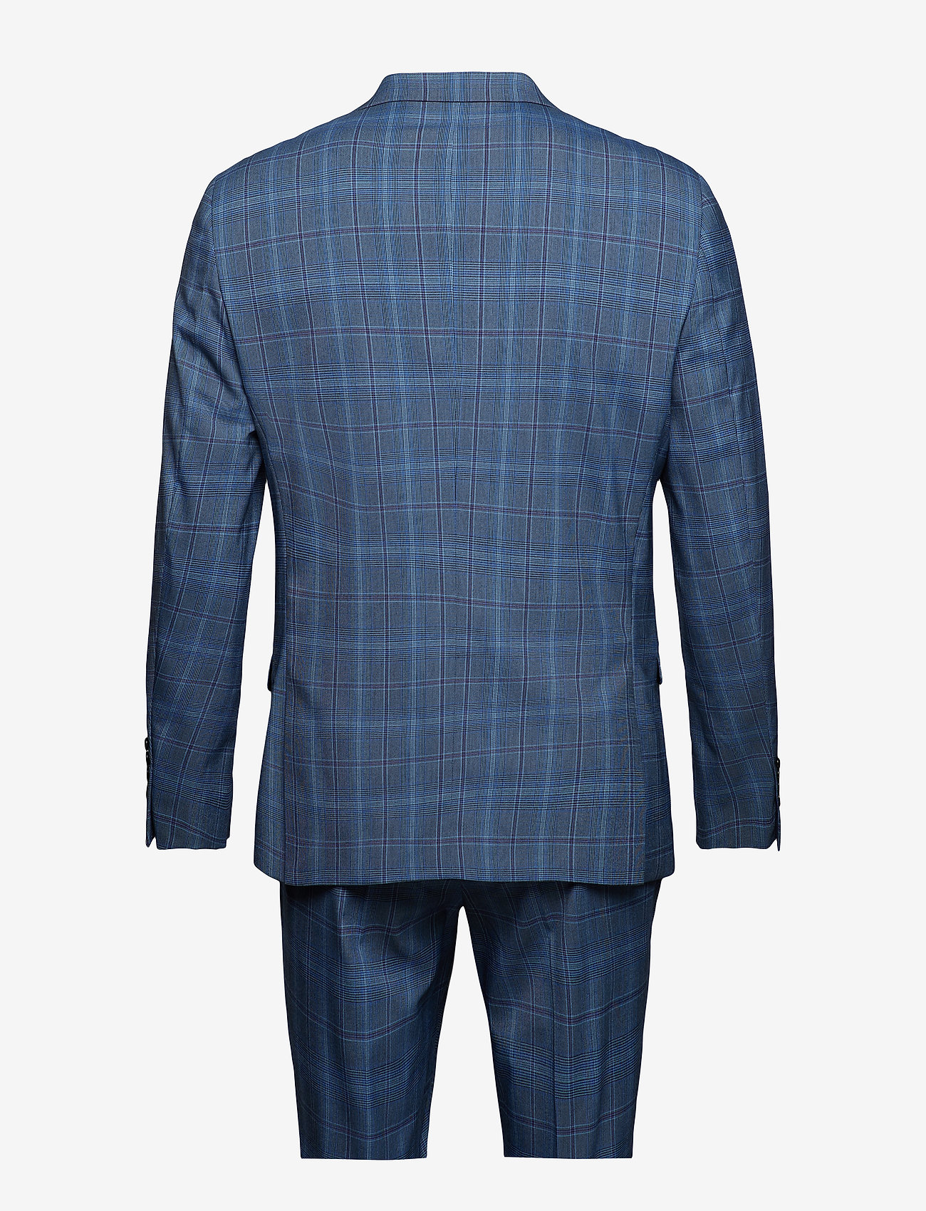 Lindbergh - Checked suit - blue check - 1