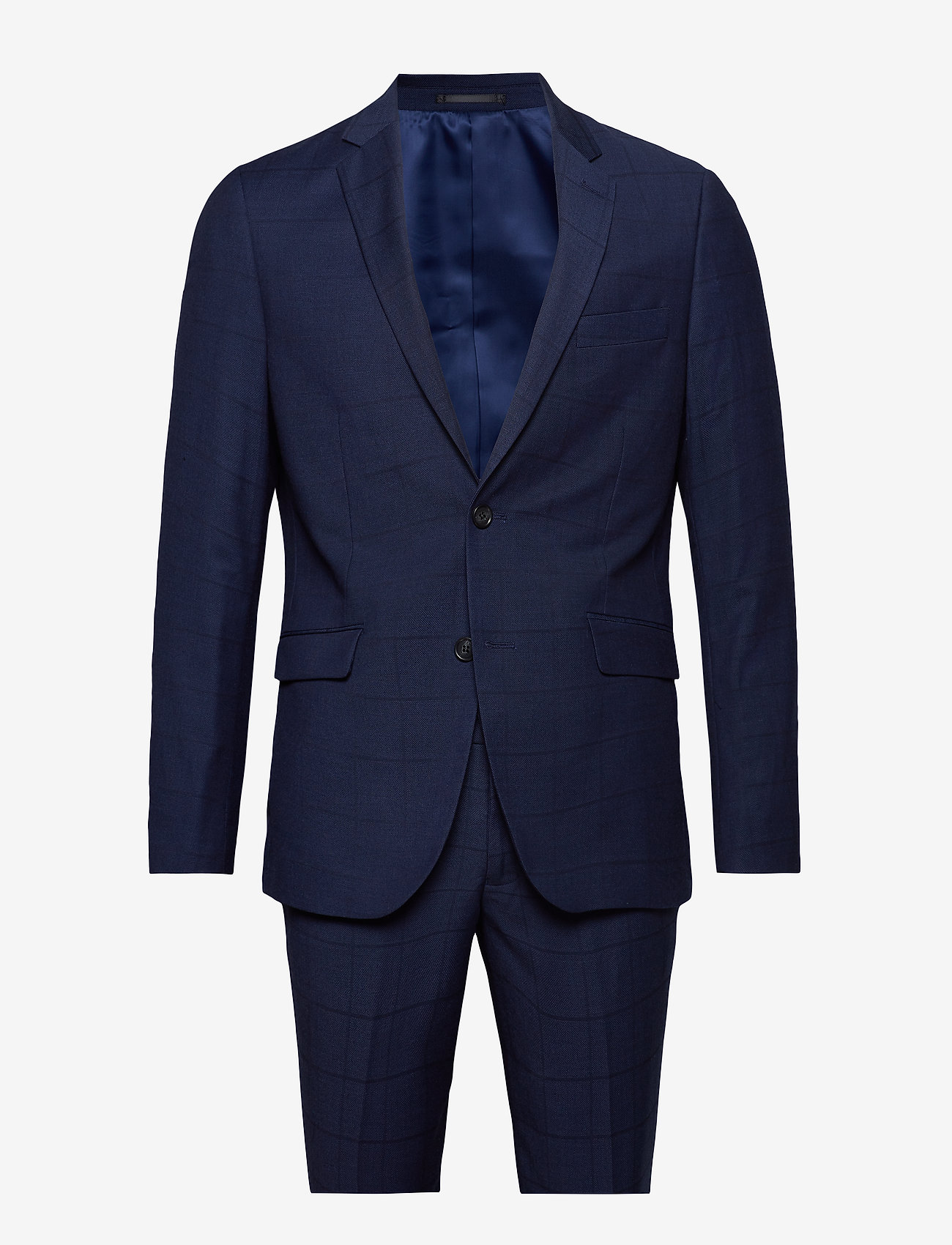 Lindbergh - Checked suit - dk blue check - 0