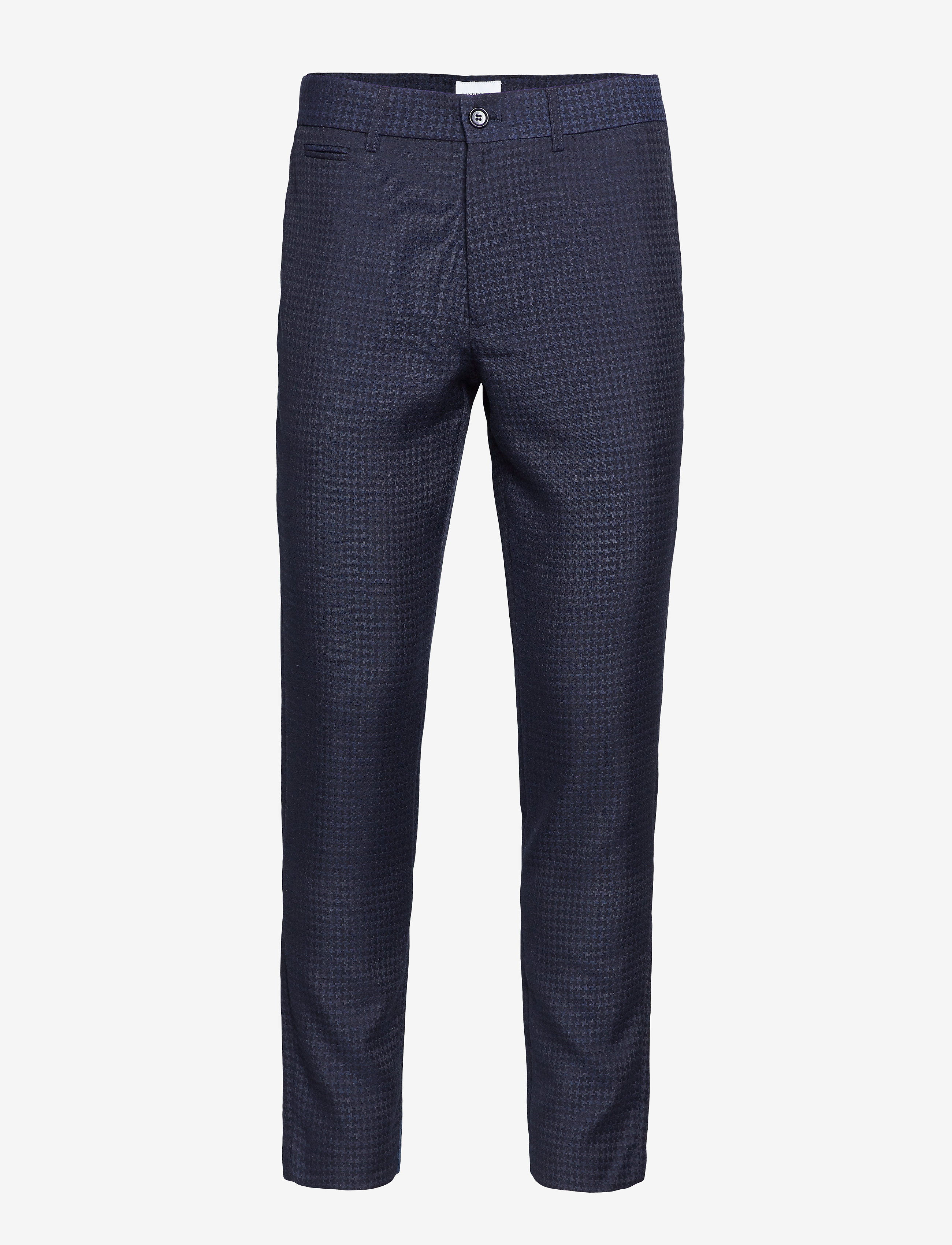 Lindbergh - Suit houndstooth weave - dk blue - 3