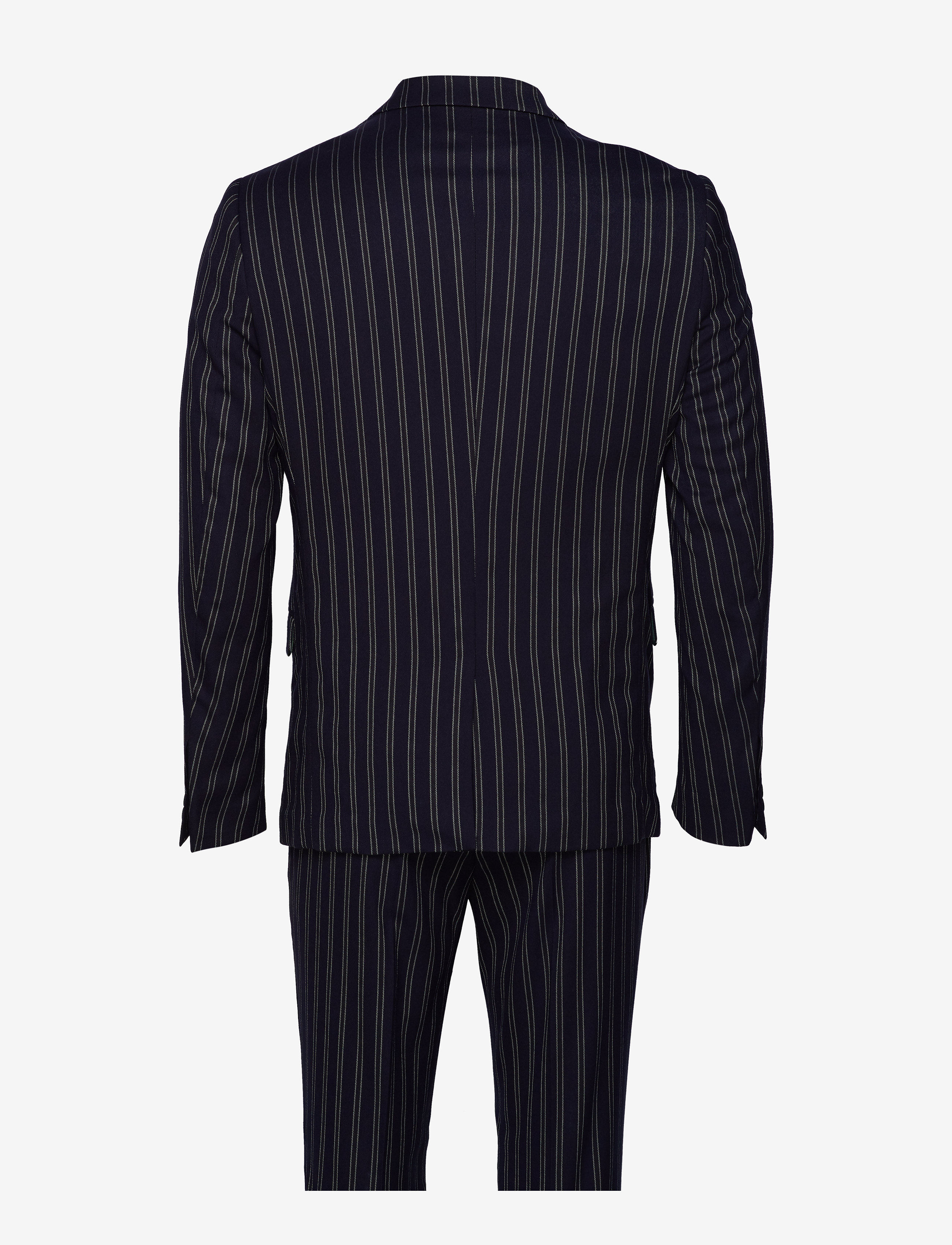 Lindbergh - Striped suit - dk blue - 2
