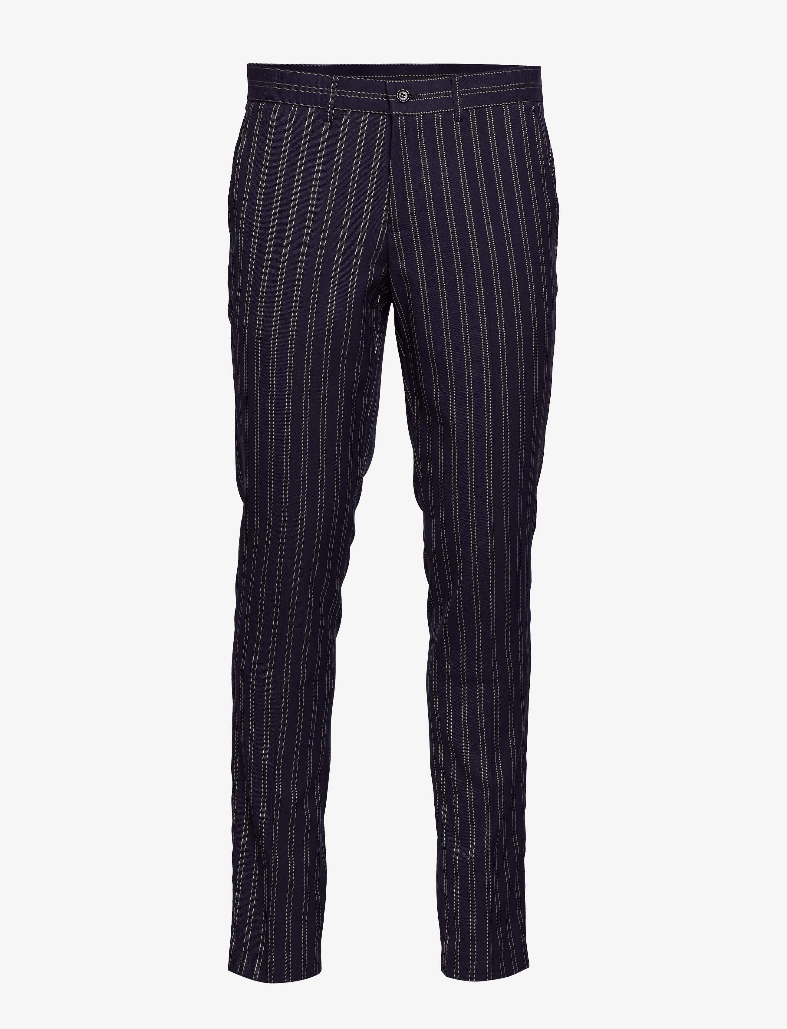 Lindbergh - Striped suit - dk blue - 3