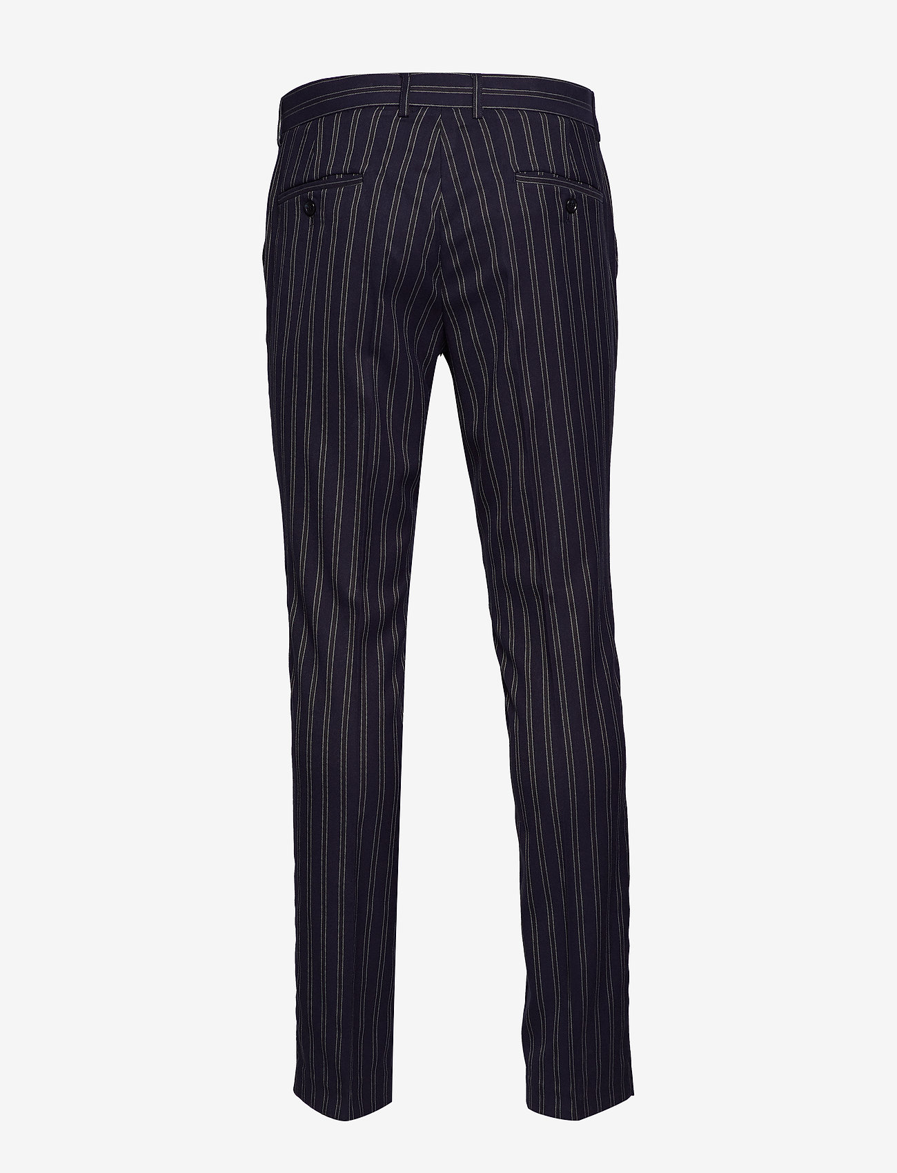 Lindbergh - Striped suit - dk blue - 4