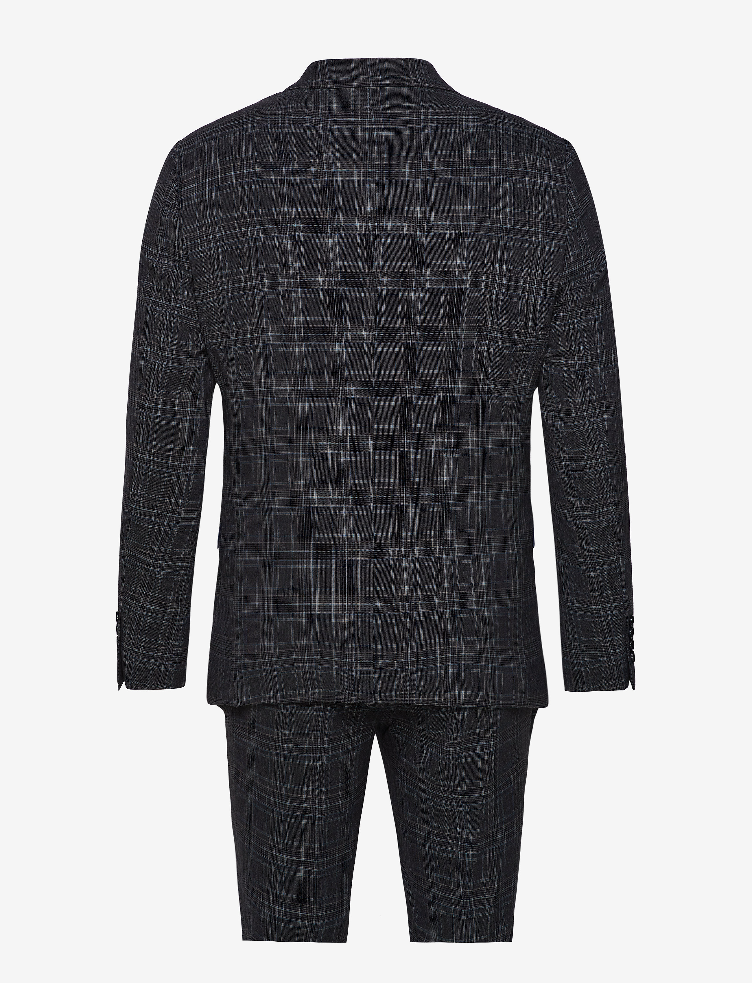 Lindbergh - Checked suit - dk grey check - 2