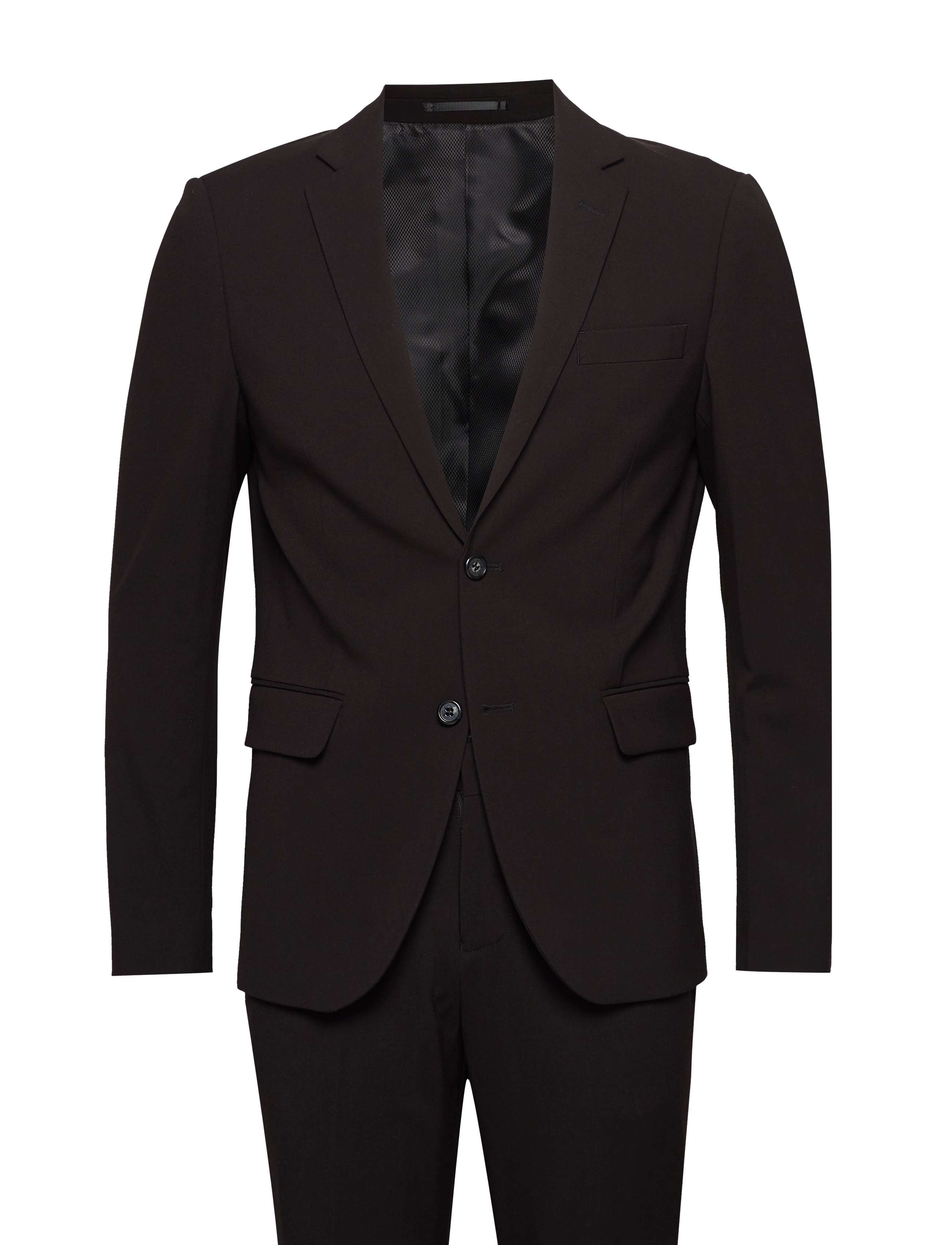 Lindbergh - Mens suit - enkelknäppta kavajer - black - 1