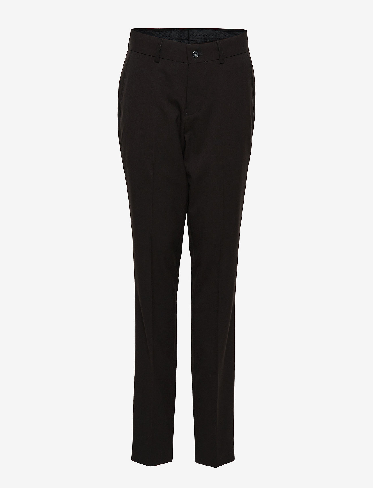 Lindbergh - Plain mens suit - normal length - kostymer - black - 3