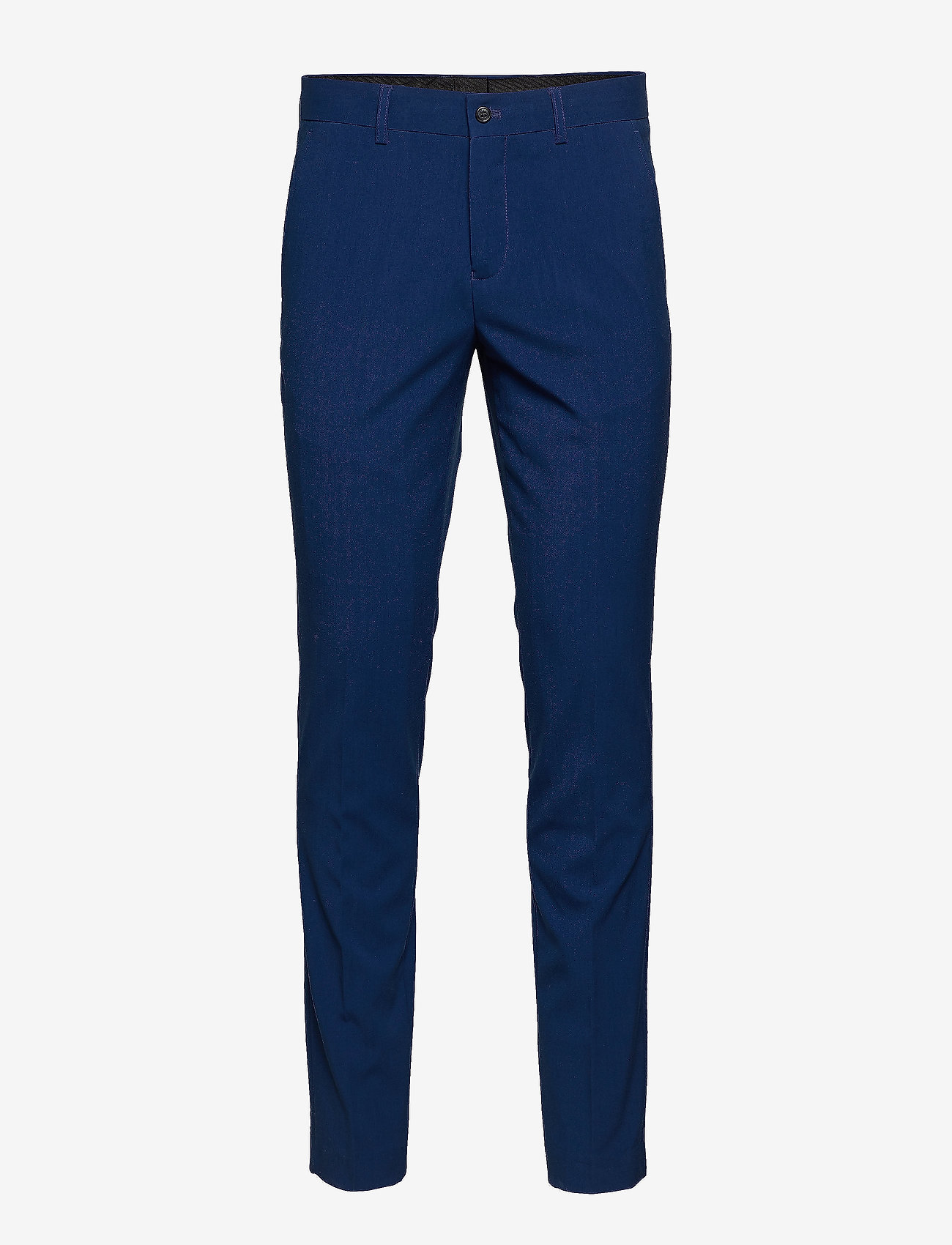 Lindbergh - Plain mens suit - normal length - enkelknäppta kavajer - blue - 3