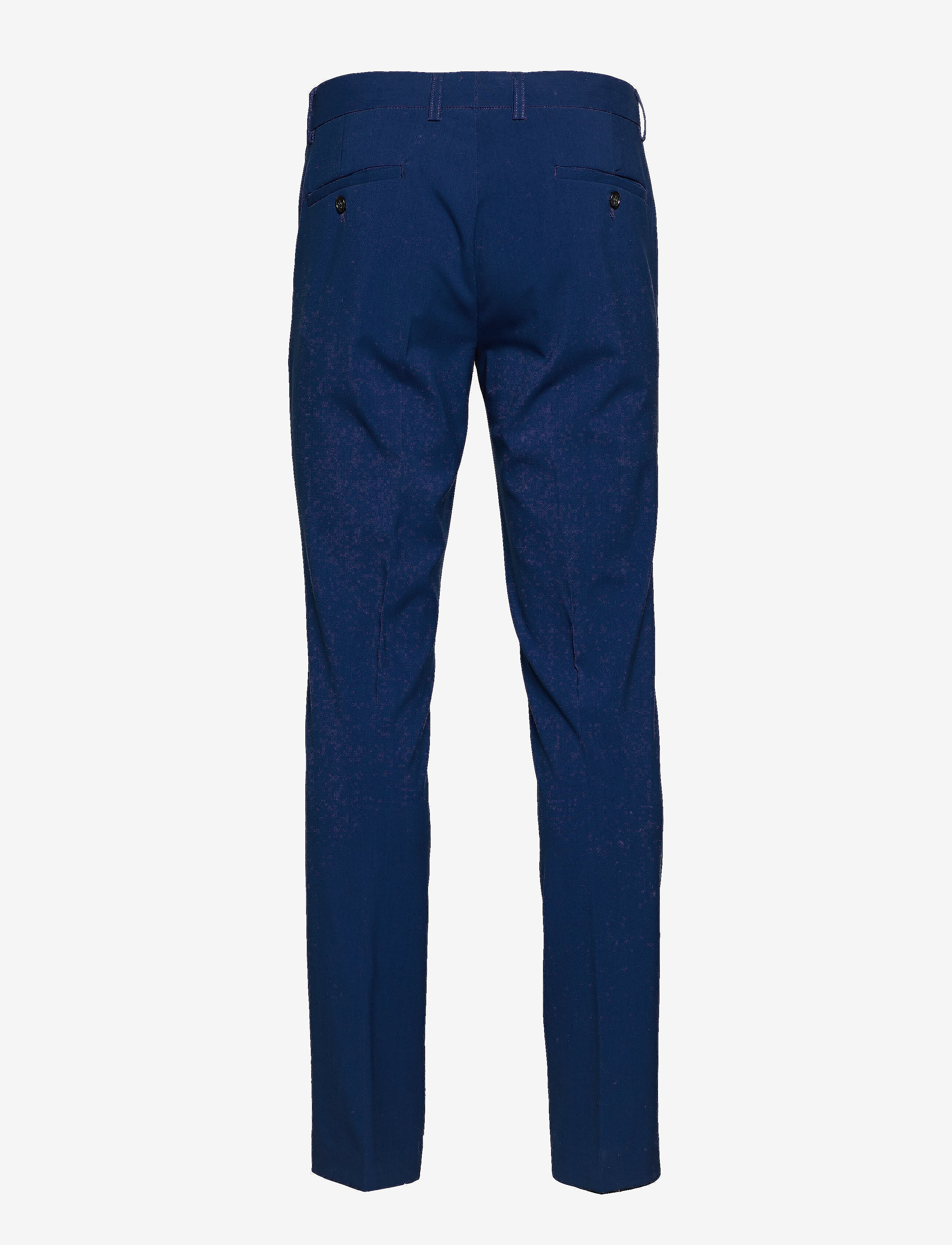 Lindbergh - Plain mens suit - normal length - enkeltspente blazere - blue - 4