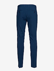 Lindbergh - Plain mens suit - normal lenght - dobbeltradede jakkesæt - dk blue - 3
