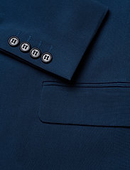 Lindbergh - Plain mens suit - normal lenght - dobbeltradede jakkesæt - dk blue - 7