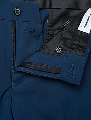 Lindbergh - Plain mens suit - dobbeltradede jakkesæt - dk blue - 11
