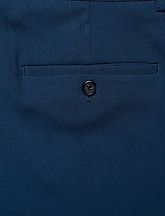 Lindbergh - Plain mens suit - normal lenght - double breasted suits - dk blue - 12