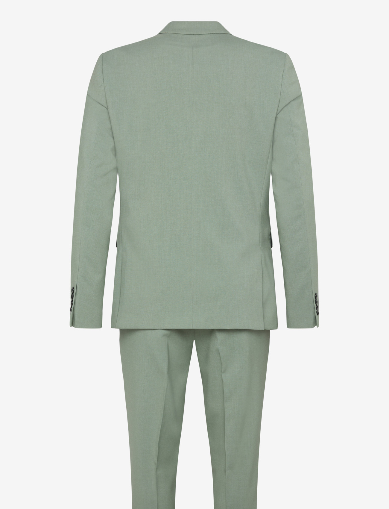 Lindbergh - Plain mens suit - normal length - einreiher - dusty green - 2