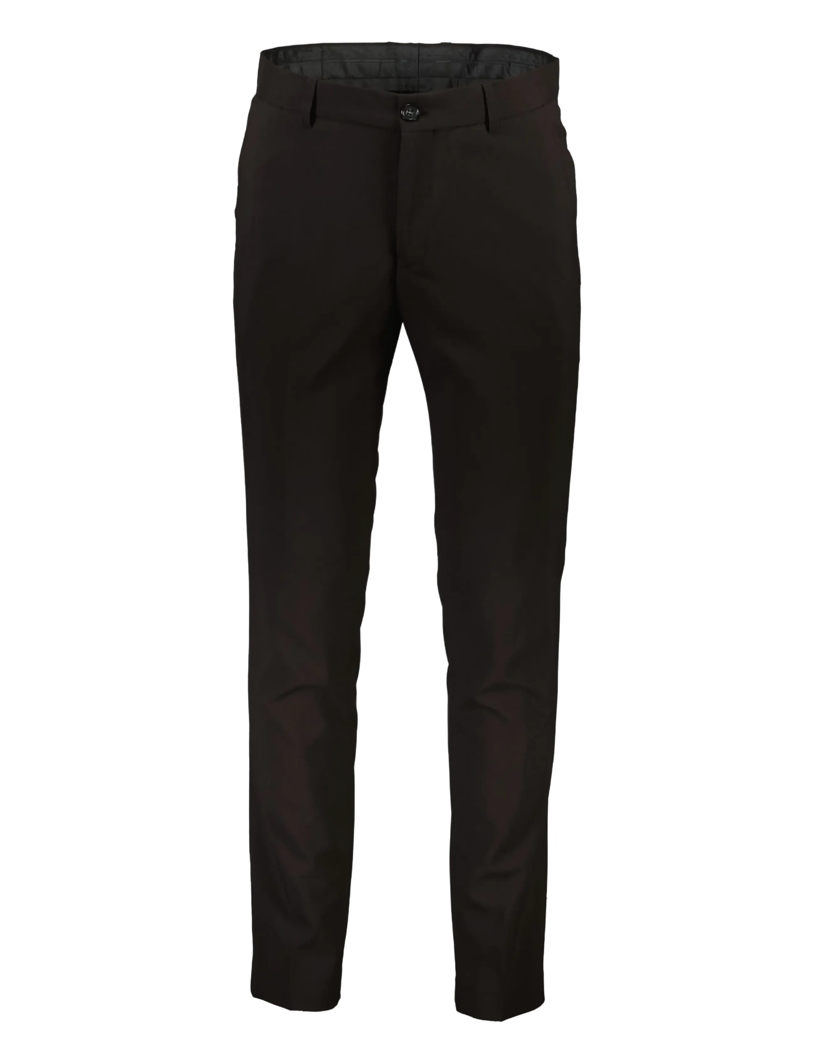 Lindbergh - Plain mens suit - normal length - enkeltradede blazere - jet black - 1