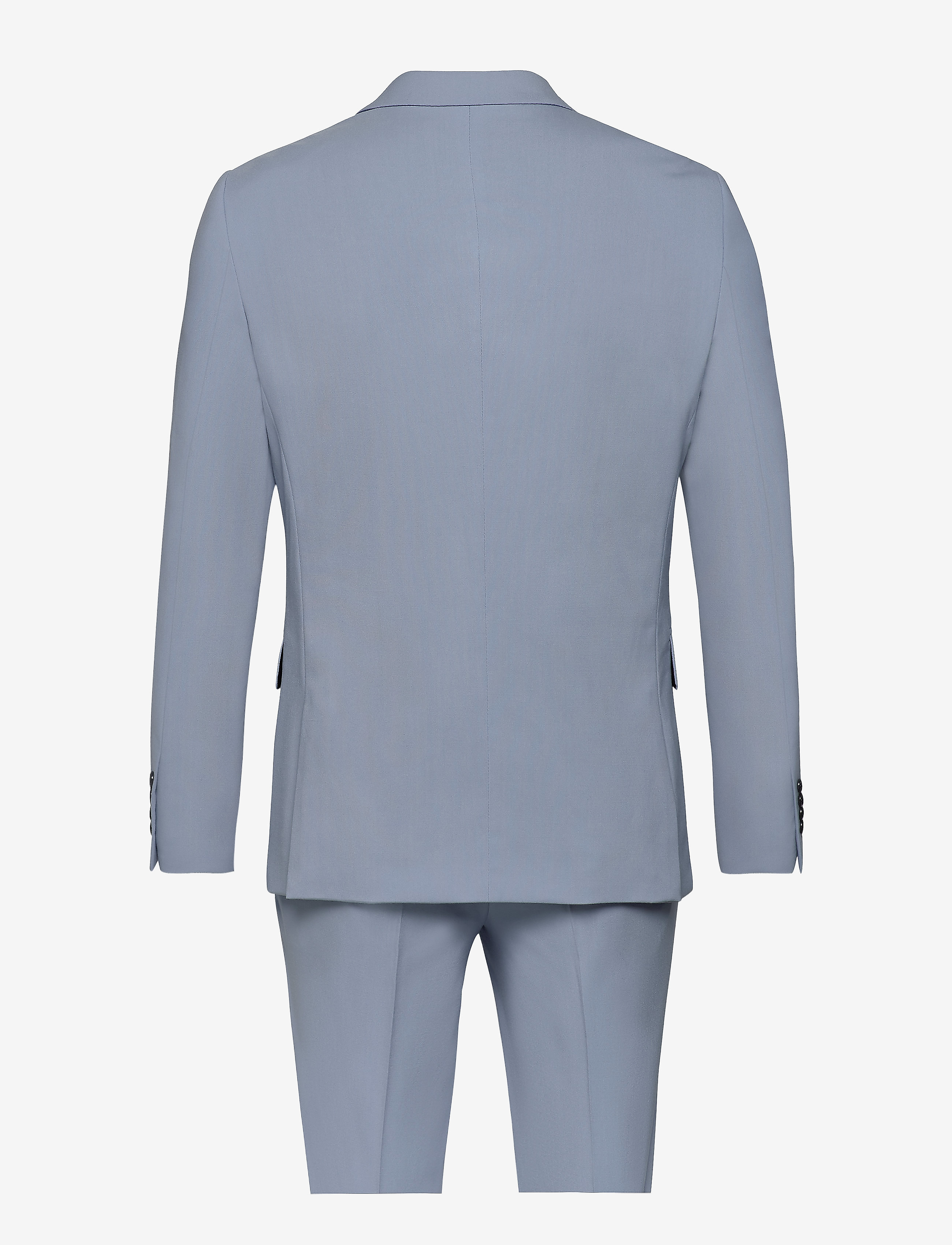 Lindbergh - Plain mens suit - normal length - einreiher - lt blue - 1