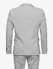 Lindbergh - Plain mens suit - kostuums met dubbele knopen - lt grey mix - 1