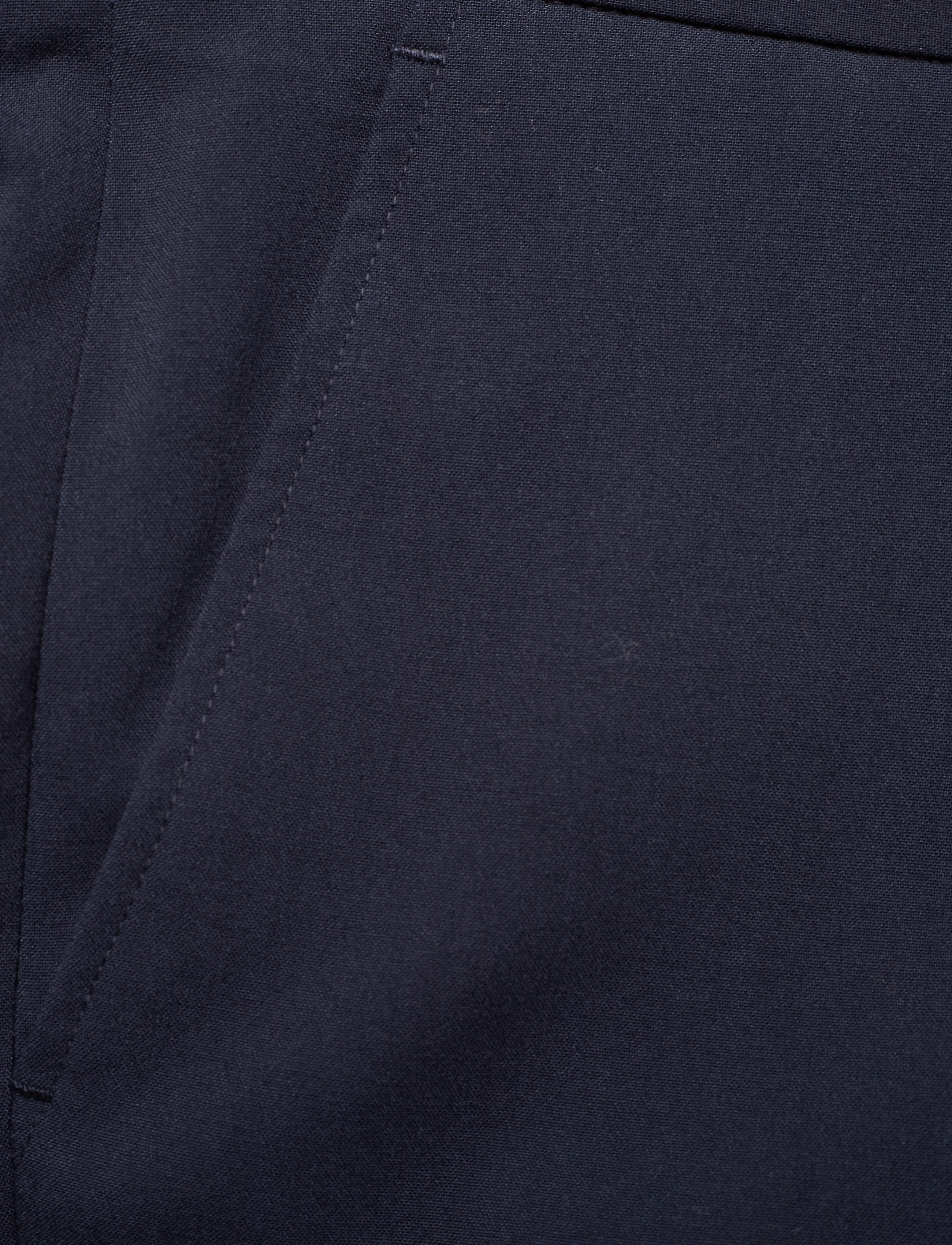 Lindbergh - Plain mens suit - normal length - blazers met enkele rij knopen - navy - 5