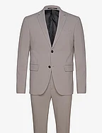 Plain mens suit - SAND